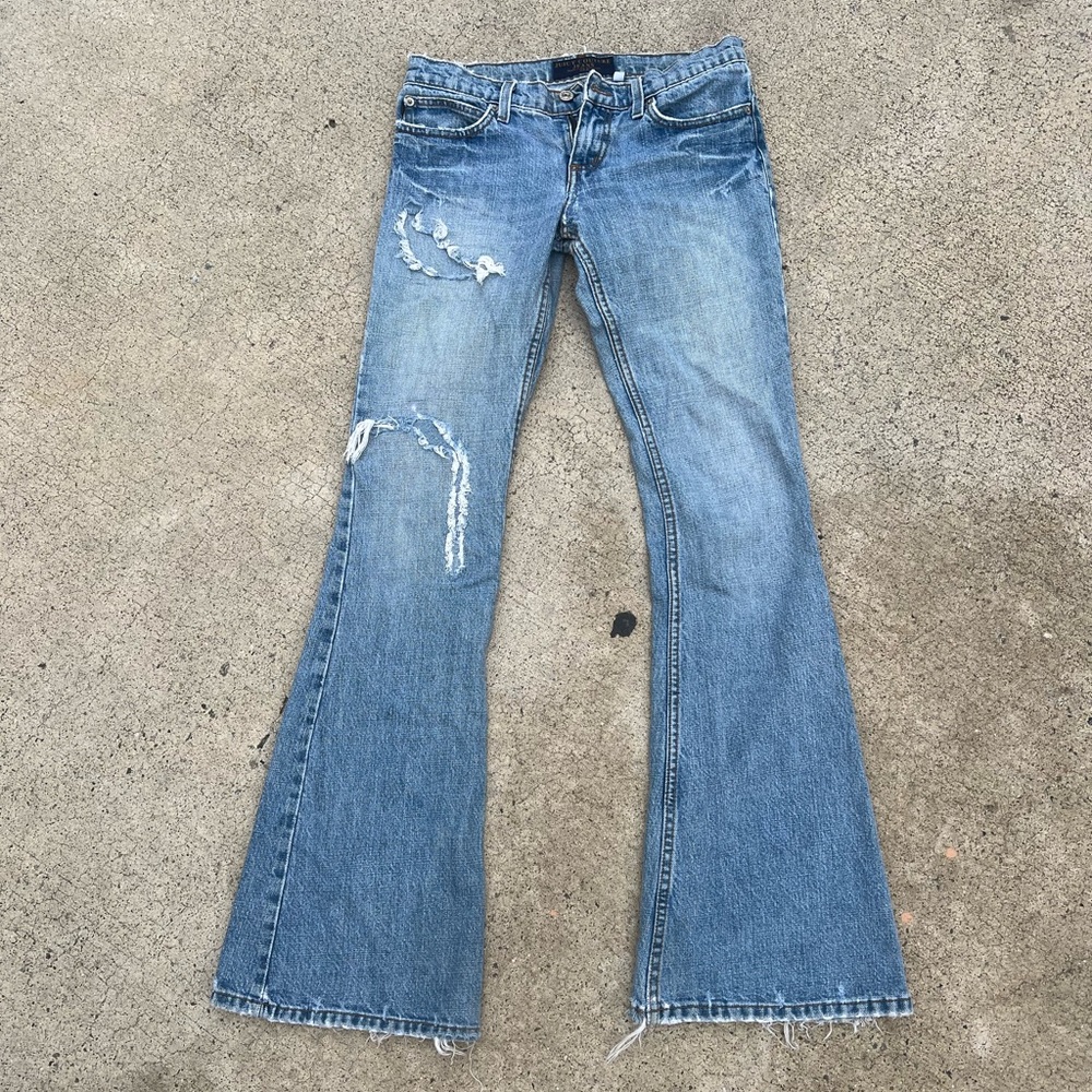 Juicy Couture - Light Blue Distress Jeans